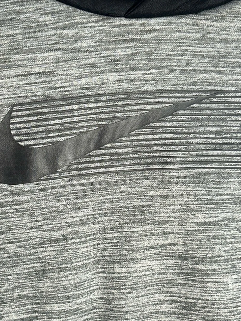 Youth • Nike • Gray and Black • Hoodie • Size YXL